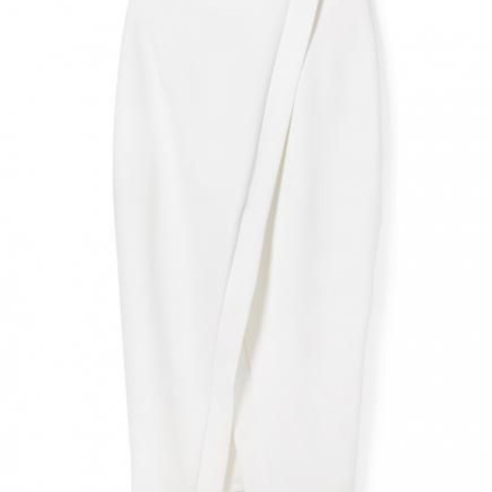 Eva Mendes for New York & Company Elegant White Pencil Skirt